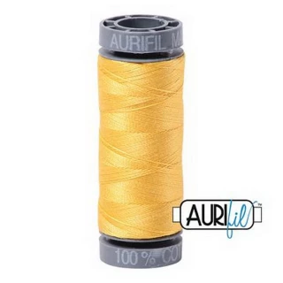 Aurifil Mako Cotton 28wt 110 yds PALE YELLOW