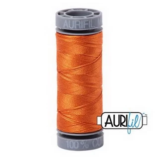 Aurifil Mako Cotton 28wt 110 yds PUMPKIN