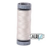 Aurifil Mako Cotton 28wt 110 yds SILVER WHITE