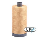 Cotton Mako Thread 28wt 820yd 6ct OCHER YELLOW