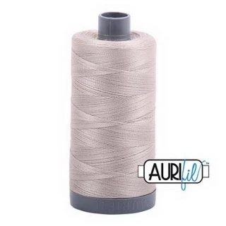 Cotton Mako Thread 28wt 820yd 6ct PEWTER