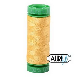 Cotton Mako 40wt 150m 10ct PALE YELLOW BOX10