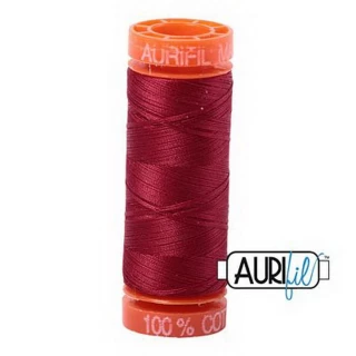 Cotton Mako 50wt 200m 10ct BURGUNDY BOX10