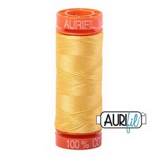 Cotton Mako 50wt 200m 10ct PALE YELLOW BOX10