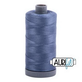 Cotton Mako Thread 28wt 820yd 6ct GRAY BLUE BOX06