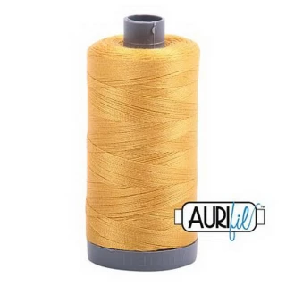 Cotton Mako Thread 28wt 820yd 6ct TARNISHED GOLD BOX06