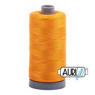 Cotton Mako Thread 28wt 820yd 6ct YELLOW ORANGE BOX06