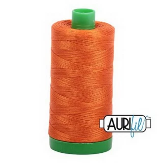 Cotton Mako Thread 40wt 1000m 6ct ORANGE BOX06