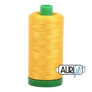 Cotton Mako Thread 40wt 1000m 6ct YELLOW BOX06