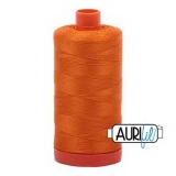 Cotton Mako Thread 50wt 1300m 6ct BRIGHT ORANGE BOX06