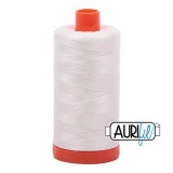 Cotton Mako Thread 50wt 1300m 6ct CHALK BOX06