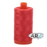 Cotton Mako Thread 50wt 1300m 6ct LIGHT RED ORANGE BOX06