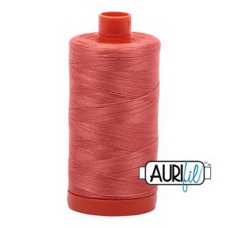 Cotton Mako Thread 50wt 1300m 6ct SALMON BOX06