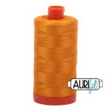 Cotton Mako Thread 50wt 1300m 6ct YELLOW ORANGE BOX06