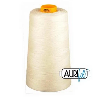 Aurifil 40wt 3-ply Cones 3,280yd Chalk EA