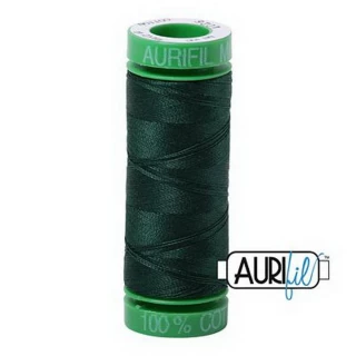 Cotton Mako 40wt 150m 10ct FOREST GREEN BOX10