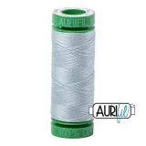 Cotton Mako 40wt 150m 10ct LIGHT GRAY BLUE BOX10