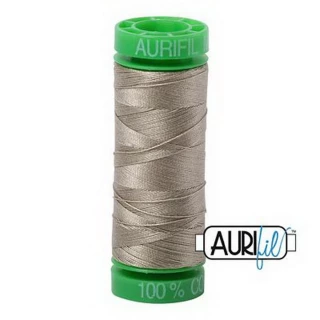 Cotton Mako 40wt 150m 10ct LIGHT KHAKI GREEN BOX10