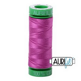 Cotton Mako 40wt 150m 10ct MAGENTA BOX10