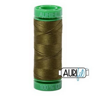 Cotton Mako 40wt 150m 10ct OLIVE BOX10