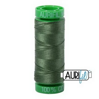 Cotton Mako 40wt 150m 10ct VERY DARK GRASS GREEN BOX10