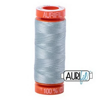 Cotton Mako 50wt 200m 10ct BRIGHT GRAY BLUE BOX10