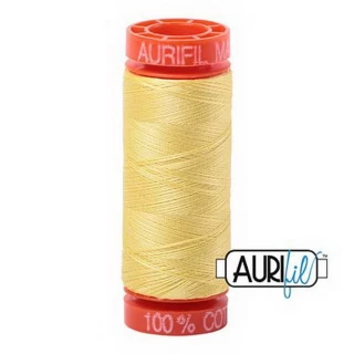 Cotton Mako 50wt 200m 10ct LEMON BOX10