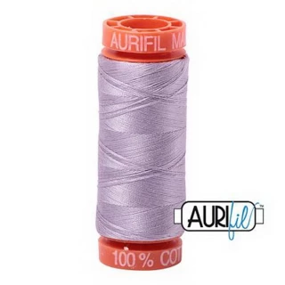 Cotton Mako 50wt 200m 10ct LILAC BOX10