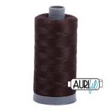 Cotton Mako Thread 28wt 820yd 6ct DARK BROWN BOX06