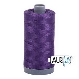 Cotton Mako Thread 28wt 820yd 6ct EGGPLANT BOX06