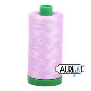 Cotton Mako Thread 40wt 1000m 6ct LIGHT ORCHID BOX06