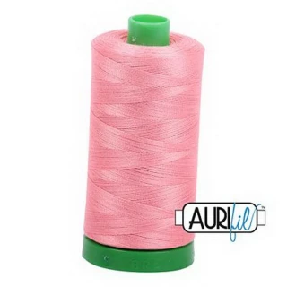 Cotton Mako Thread 40wt 1000m 6ct PEACHY PINK BOX06