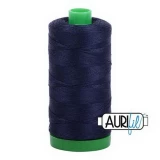 Cotton Mako Thread 40wt 1000m 6ct VERY DARK NAVY BOX06