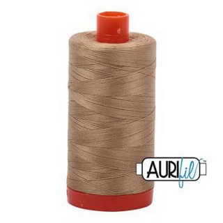 Cotton Mako Thread 50wt 1300m 6ct BLOND BEIGE BOX06