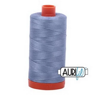 Cotton Mako Thread 50wt 1300m 6ct SLATE BOX06