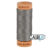 Cotton Mako Thread 80wt 280m GRAY SMOKE