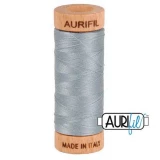 Cotton Mako Thread 80wt 280m LIGHT BLUE GRAY