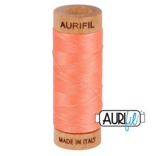 Cotton Mako Thread 80wt 280m LIGHT SALMON