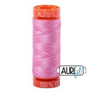 Cotton Mako Vari 50wt 200m 10ct BUBBLEGUM BOX10