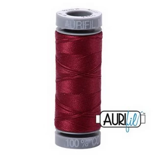 Mako Cotton 28wt 110 yds DARK CARMINE RED BOX10