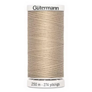 Gutermann Sew All 50wt 250m TOAST (Box of 5)