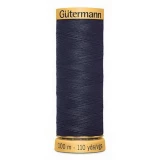 Gutermann Natural Cotton 50wt 100M - Blue Black (Box of 3)