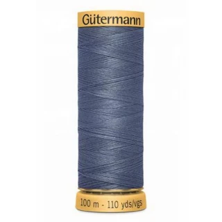 Gutermann Natural Cotton 50wt 100M -Cosmos Blue (Box of 3)