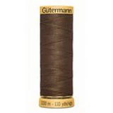 Gutermann Natural Cotton 50wt 100M -Dark Brown (Box of 3)