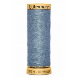 Gutermann Natural Cotton 50wt 100M -Gray Blue (Box of 3)