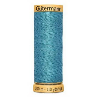 Gutermann Natural Cotton 50wt 100M - Teal Blue (Box of 3)