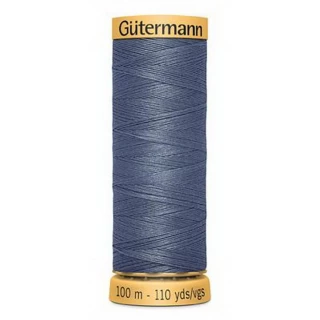 Gutermann Natural Cotton 50wt 100M - Cosmos Blue (Box of 3)