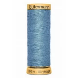 Gutermann Natural Cotton 50wt 100M - Shetland Blue (Box of 3)