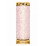 Gutermann Natural Cotton 50wt 100M -Very Pale Pink (Box of 3)