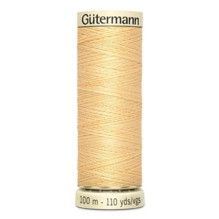 Gutermann Sew-All Thread 100m - Maize Yellow (Box of 3)